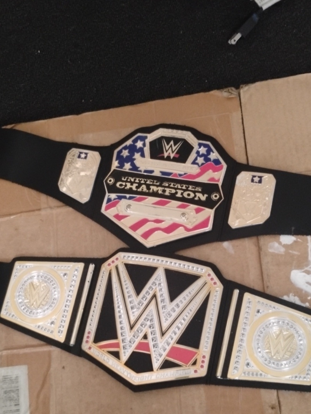 Champion WWE United States Champion Belt - Blue, Red, Silver, Black